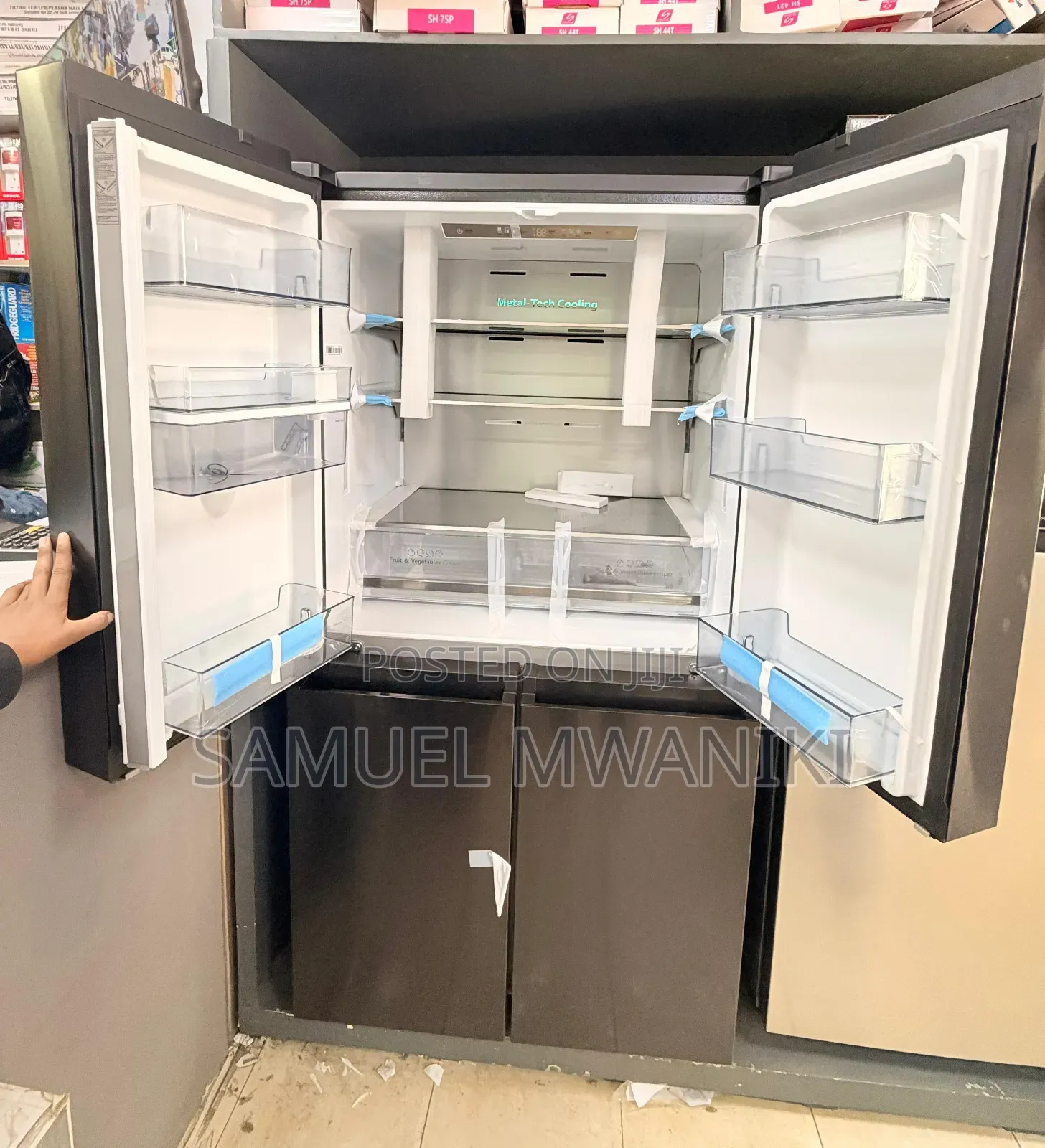 Hisense Fridge 579l 4 Door With Water Dispenser No Frost Latest Model