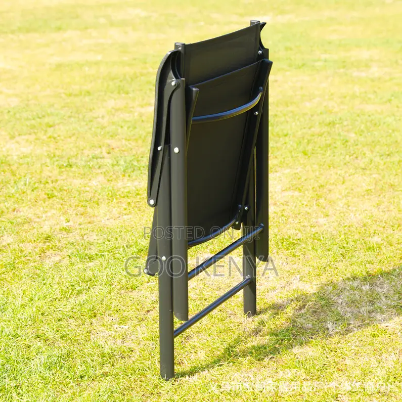 Outdoor Dining Set;4 Seater Foldable Chair Dining Set With Glass Table