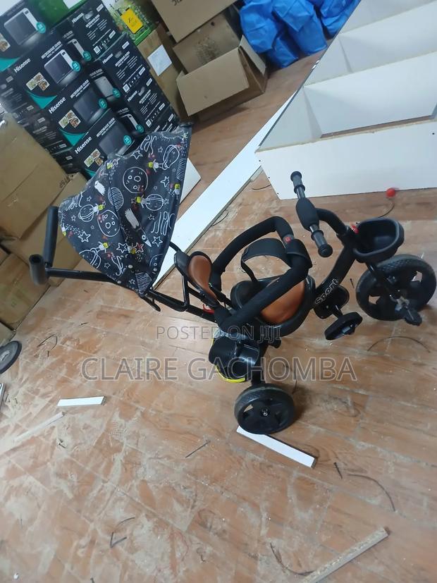 Heavy-Duty Passenger Tricycle With Sun Canopy - main view