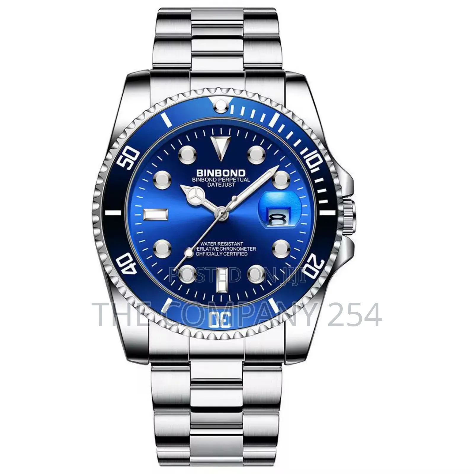 Stock Binbond 920 Water Resistant. Stainless Steel. Casual Watch