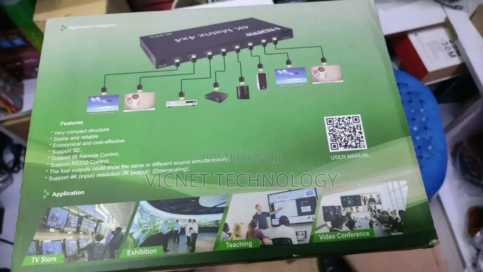 Display 4 × 4 Hdmi Matrix