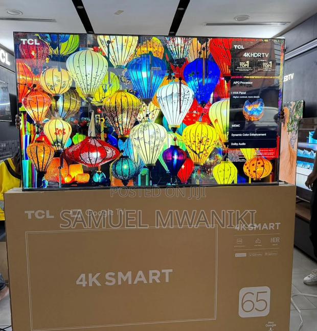 TCL 65" 65v6d Uhd Google Tv Latest 2026 Model Frameless Screen - thumbnail 3