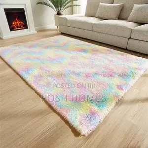 Patched Fluffy Room Carpets
