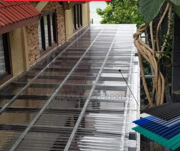 Hollow Polycarbonate Sheets 6mm Available (Blue, Clear, Bronze, Green) - main view