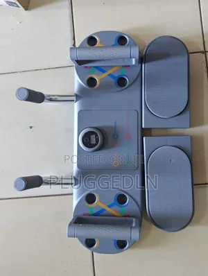 Multifunctional Push-Up Board With a Digital Timer and Counter.