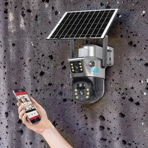 High Performance Image Sensor 12mp 4g PTZ Dual Lens Solar Camera