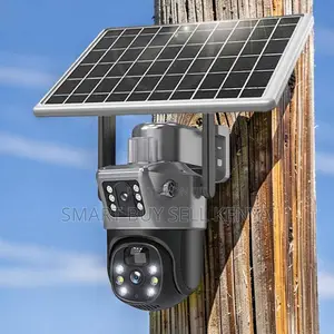 Low Power Standby Mode 12mp 4g PTZ Rotating Dual Lens Solar Camera