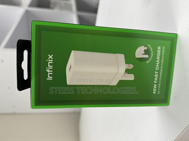 Infinix 45w Charger Type C Fast Charger