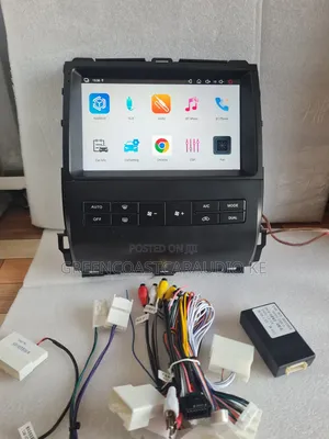 Toyota Landcruiser Prado J120 Aftermarket Android Radio Plus Console