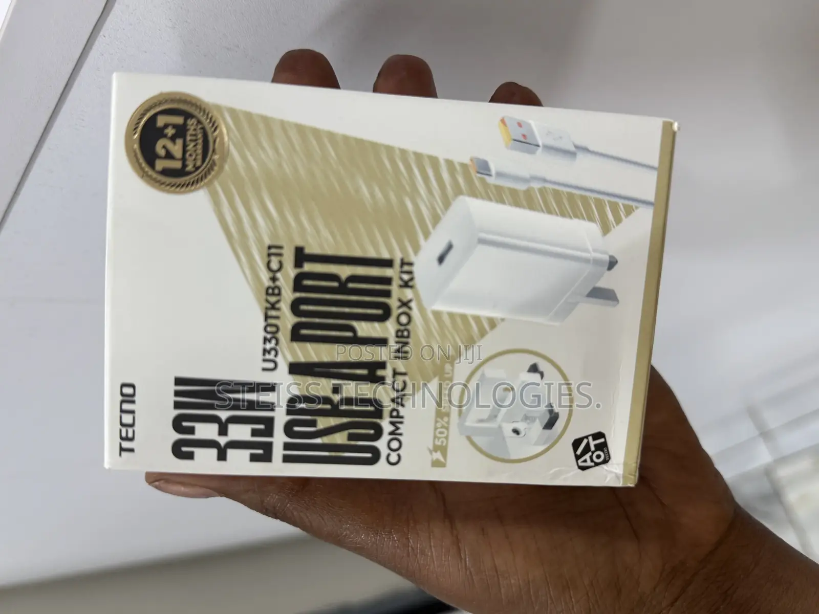 33w Tecno Type C Charger