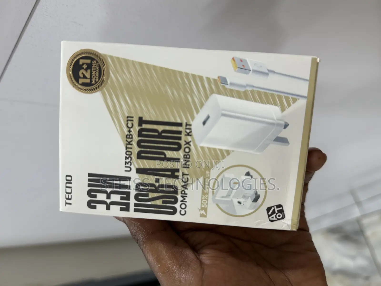 33w Tecno Type C Charger