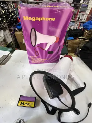 Megaphone 1501 With Bluetooth, 2 Batteries and Charger – High Volume