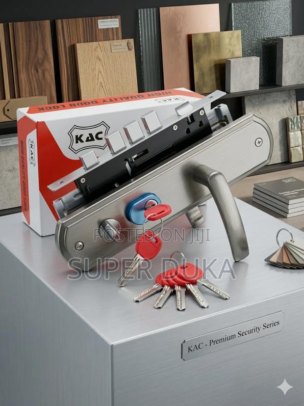 Kac Heavy Duty Quality Door Handle Lock Set. - main view