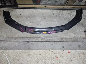 Carbon Black Front Plastic Lip Kit