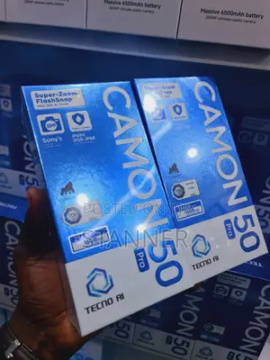 New Tecno Camon 50 Pro 256 GB