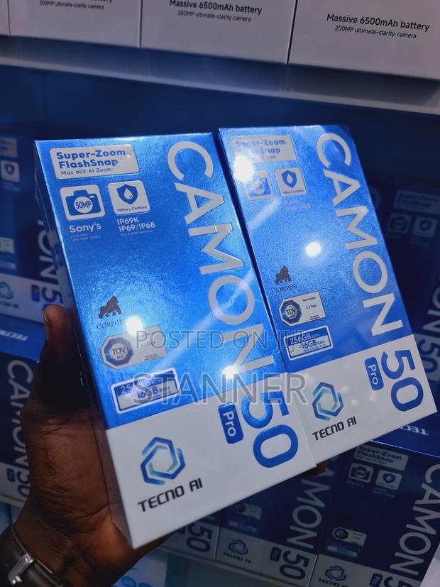 New Tecno Camon 50 Pro 256 GB