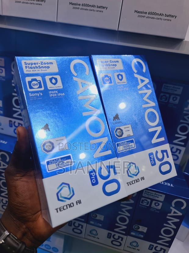 New Tecno Camon 50 Pro 256 GB - thumbnail 2