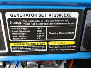 3.0kva Kato Germany Generator