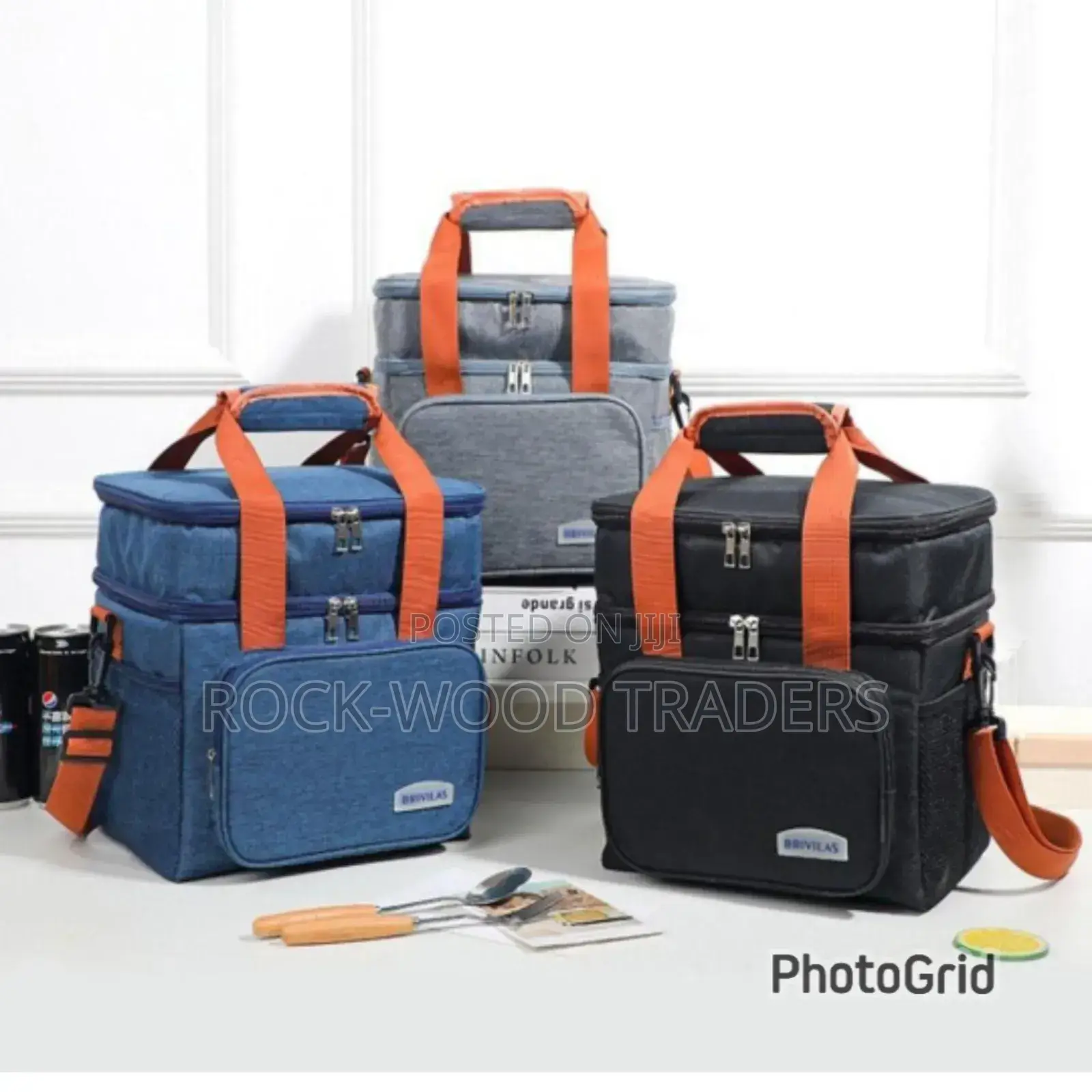 Double Layer Lunch Bag