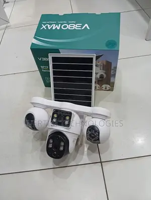 Four Lens V380pro CCTV Camera 4g Solar Powered Camera