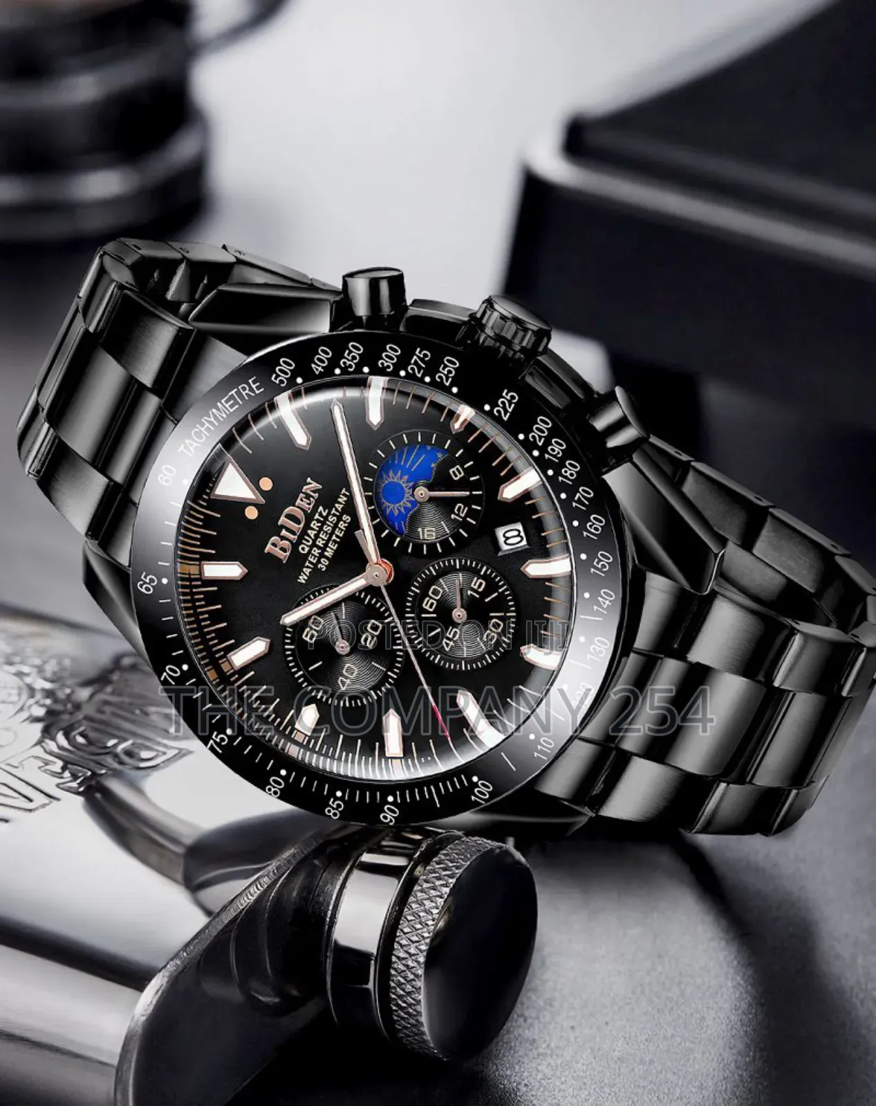 Biden Chronograph Watch Date Display Water Resistant Watch