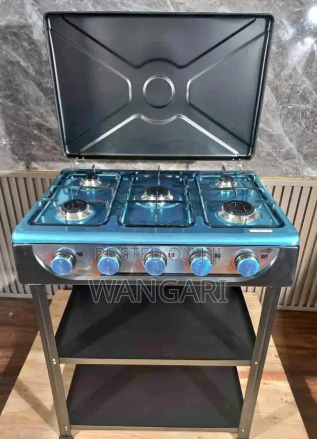 5 Burner Cooker With Shelves