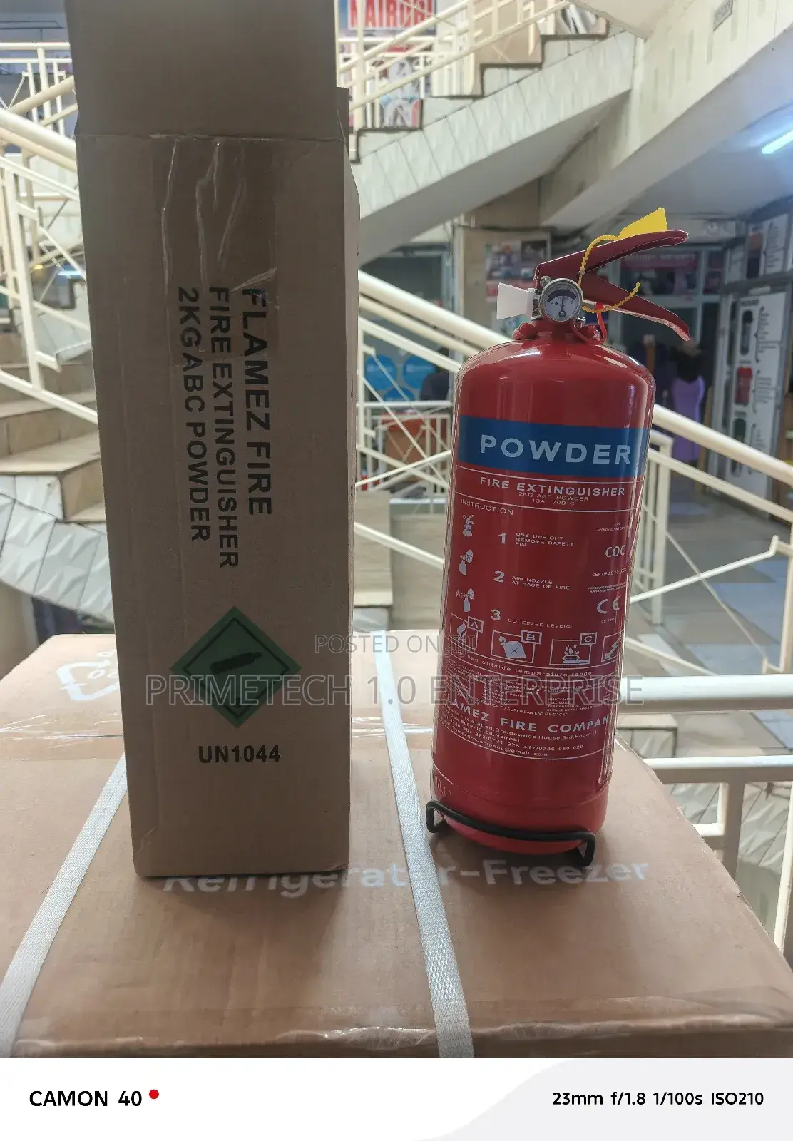 Government Approved Fire Extinguisher @2kg