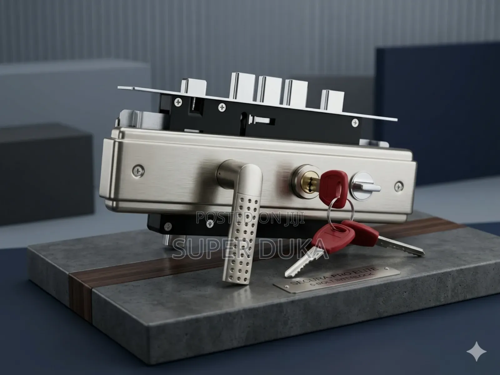 Heavy Duty 4pin Modern Door Lock.