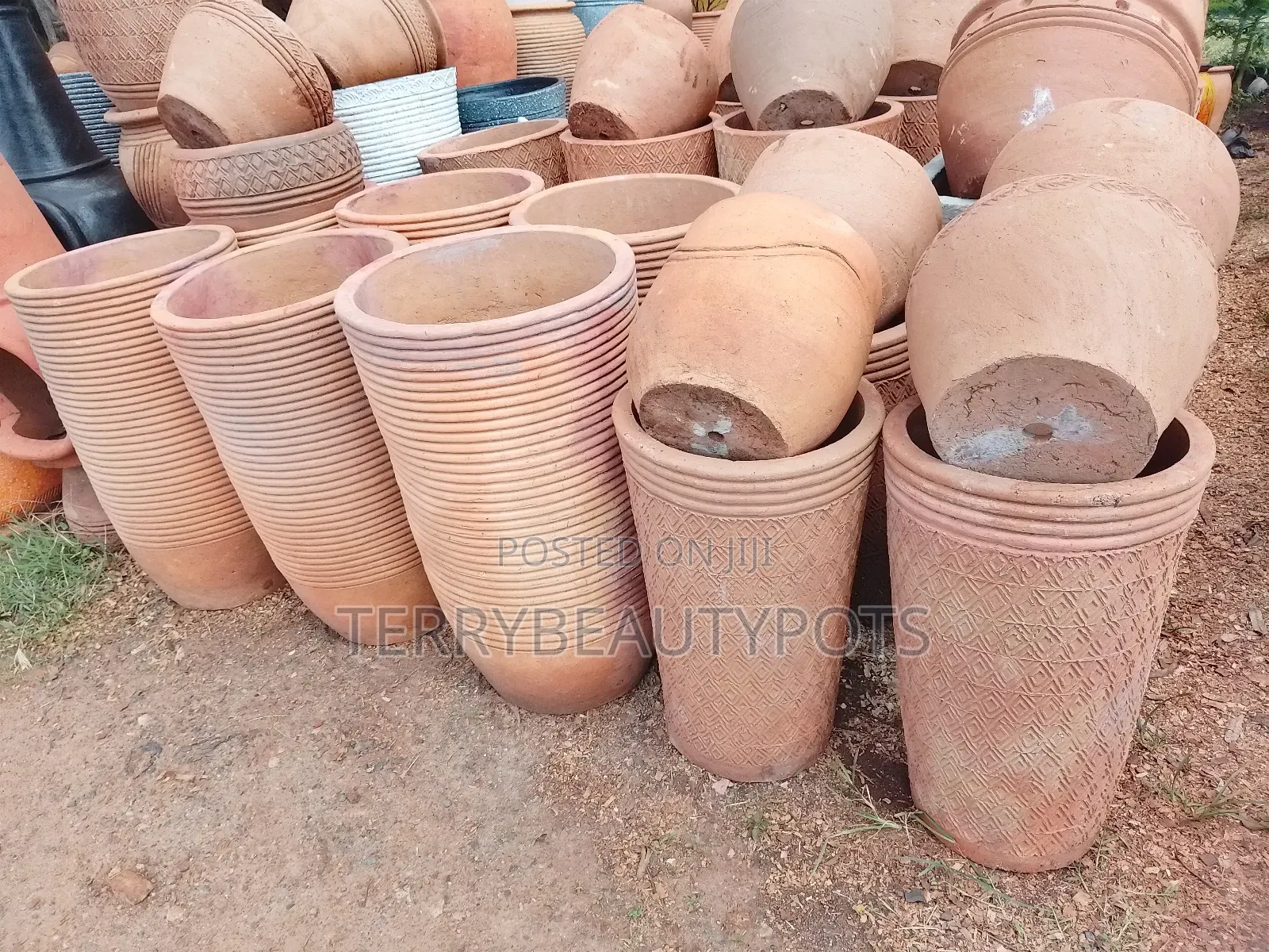 Large Clay Pots