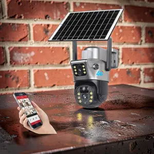 Wide Angle Viewing 12mp 4g PTZ Rotating Dual Lens Solar Camera