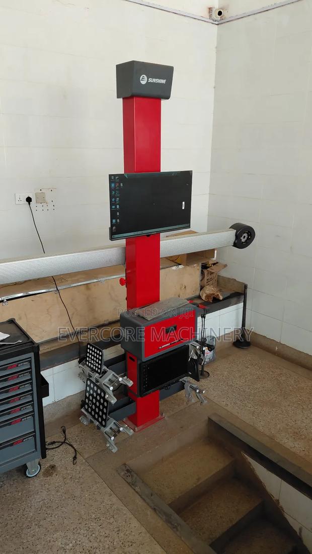 Commercial Wheel Alligner Machine 3d System Updated Version. - thumbnail 3