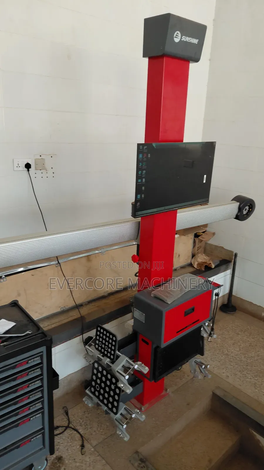 Commercial Wheel Alligner Machine 3d System Updated Version.