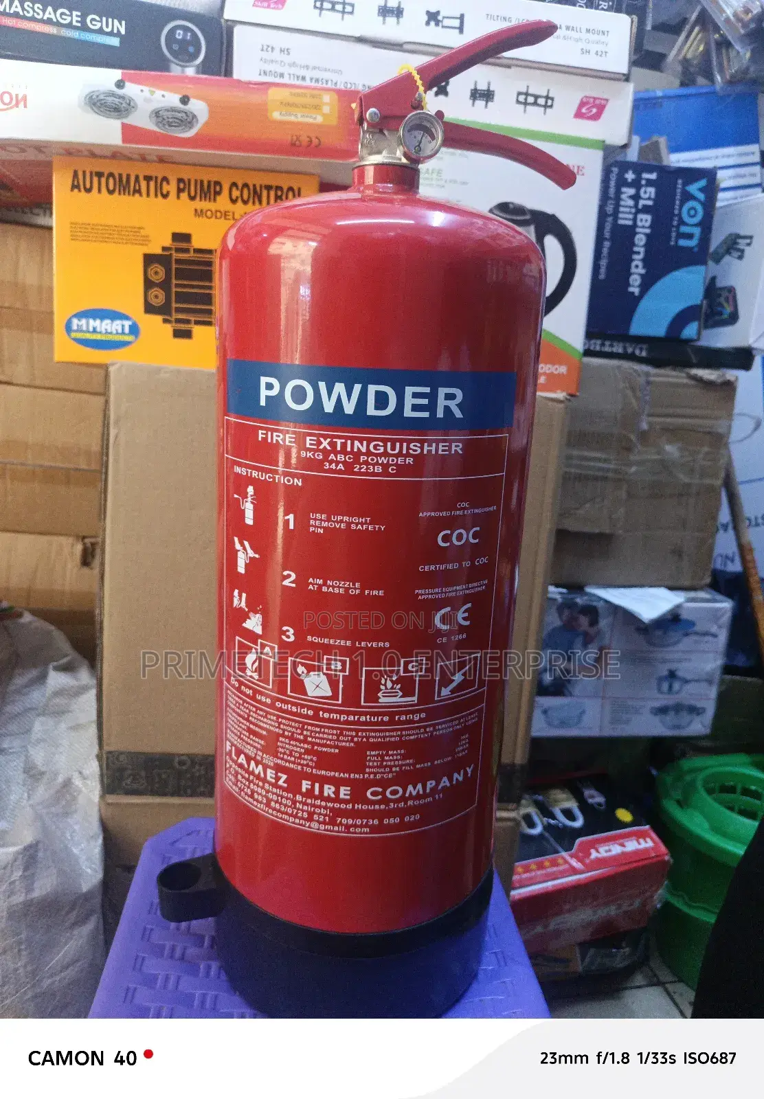 9kg Fire Extinguisher,, @# Fire Extinguisher