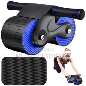Fitness Ab Roller Coaster Wheel Automatic Rebound Belly