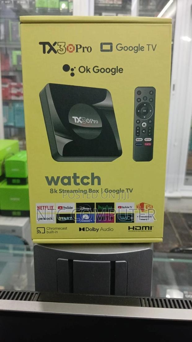 Tx3 Pro Streaming Box With Google Tv