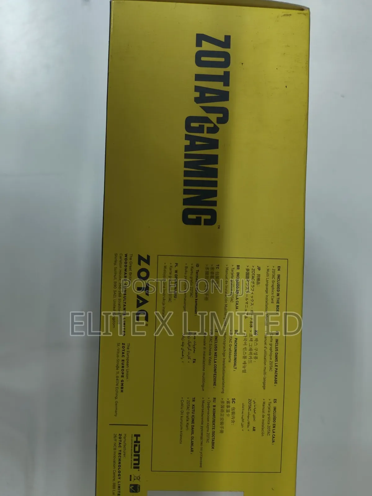 Zotac Gaming Geforce GTX 3050