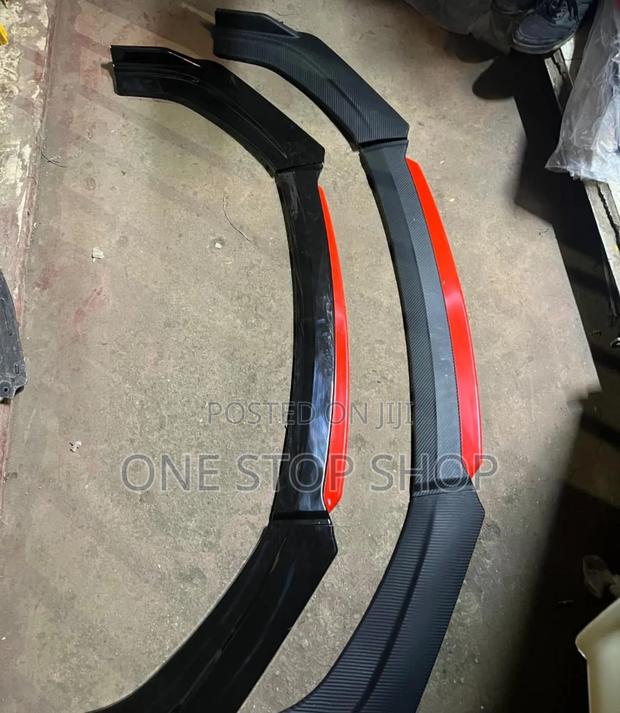 Plastic Front Lip in Black or Carbon (3500-4800 - main view