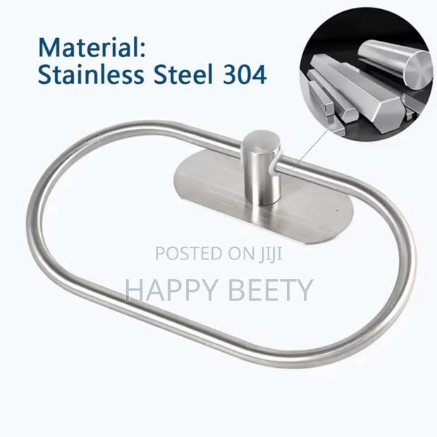 Self Adhesive Towel Ring Towel Holder - thumbnail 2