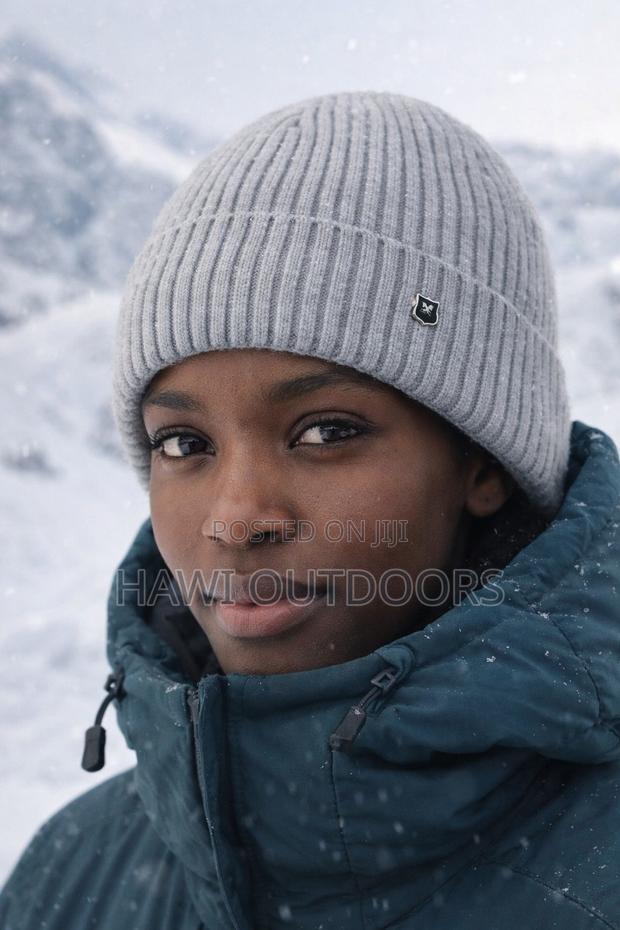 Double Layer Cuffed Beanie With Plush Interior - main view