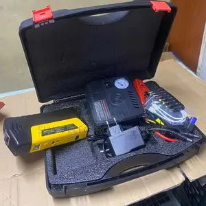 4 in 1 Portable Car Jump Starter and Air Compressor With Power Bank