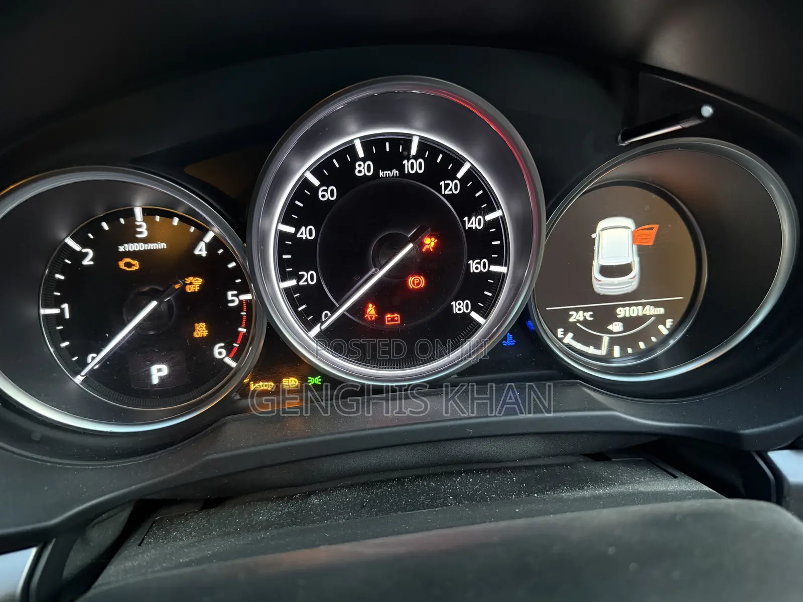Mazda CX-5 2.2 Diesel FWD 2019 Red