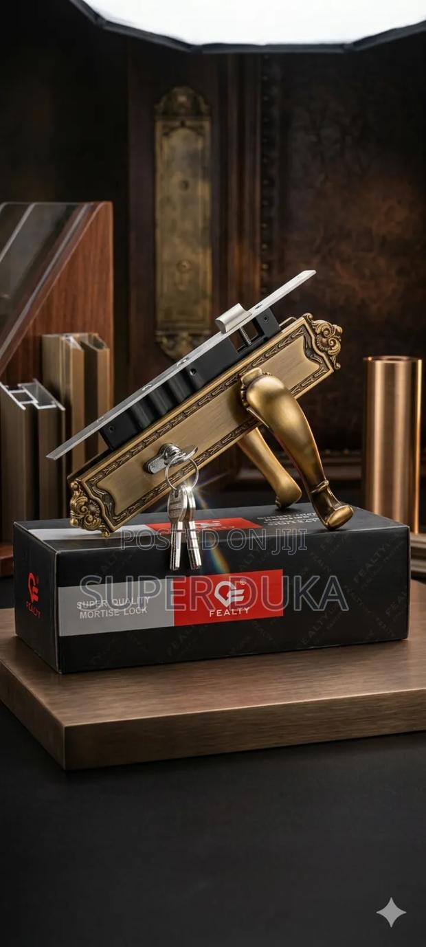 Fealty Super Quality Heavy Duty 4pin Mortise Lock. - main view