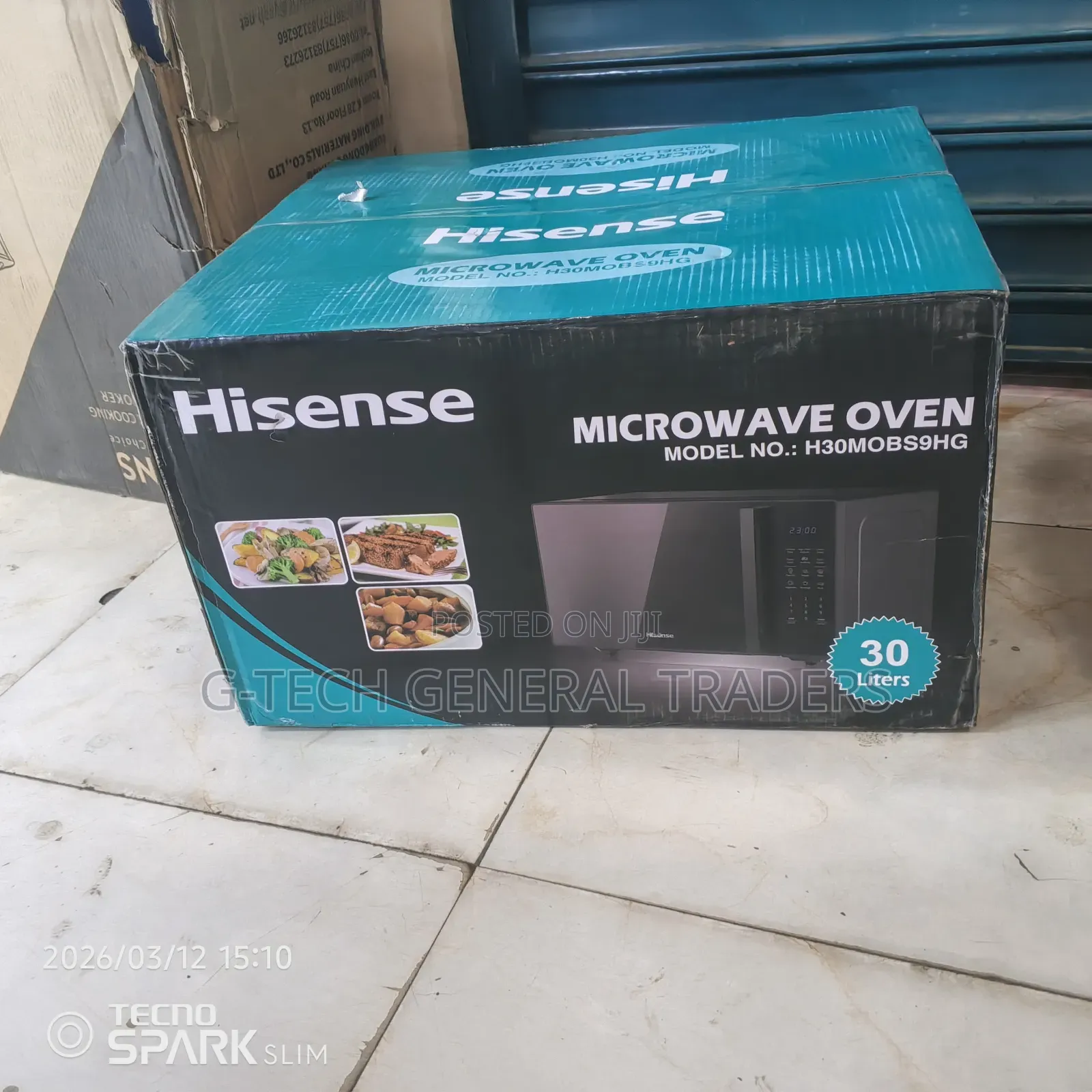 Hisense 30l Digital Microwave Oven With Grill-black