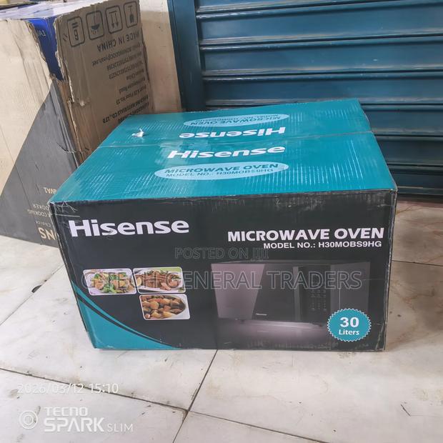 Hisense 30l Digital Microwave Oven With Grill-black - thumbnail 2