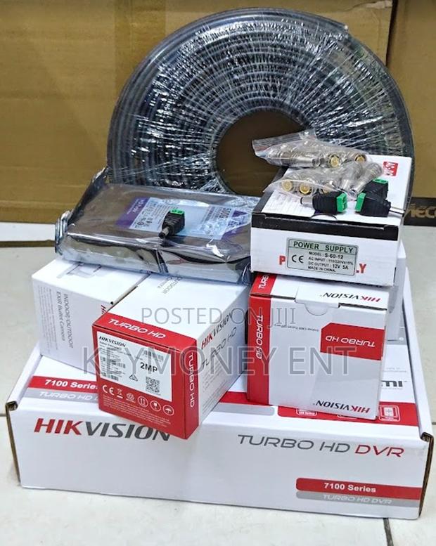 3 Turbo Hd 1080p Full Hd CCTV Camera Kit With 50m Rg59 Cable
