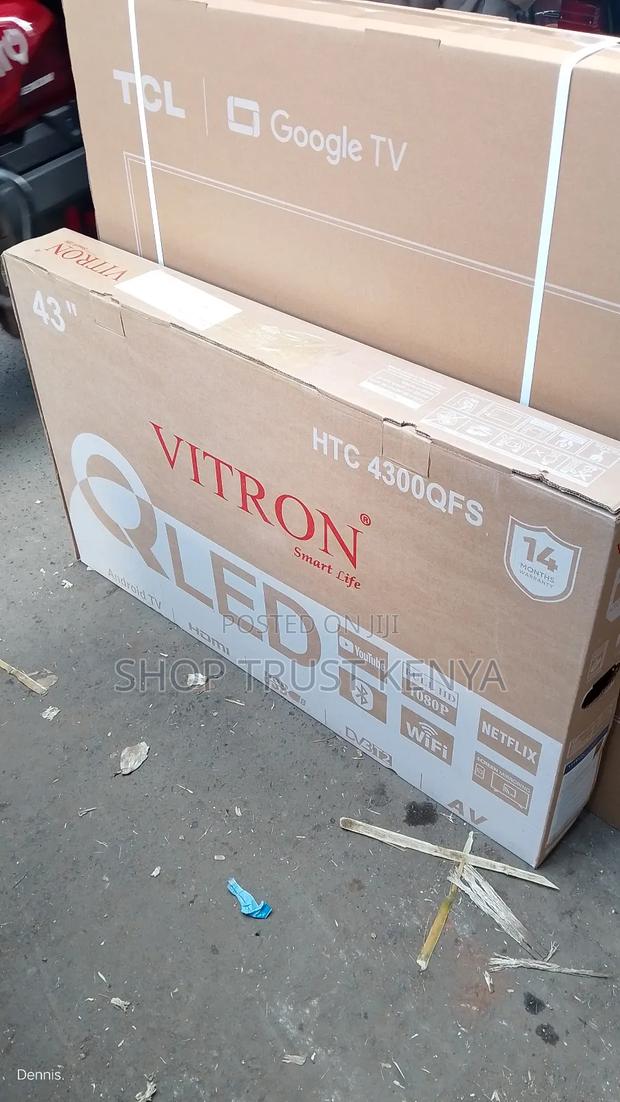 Vitron 43 Inches Qled Smart Android Tv - main view