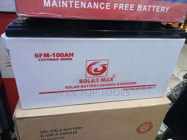 100 Ah Solarmax Solar Battery
