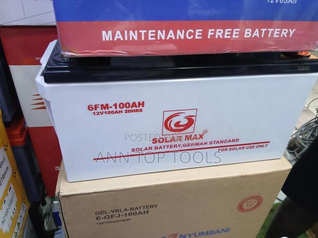 100 Ah Solarmax Solar Battery - thumbnail 2