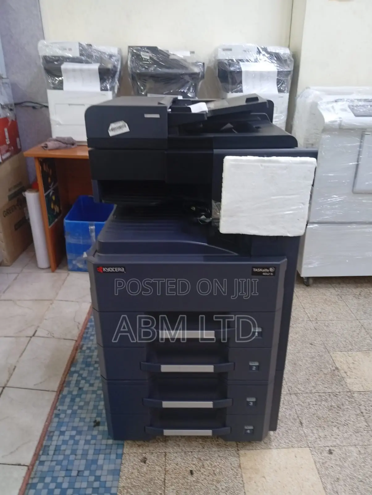 Heavy Duty Kyocera 4012i Mono Laser Photocopier With 4 Trays