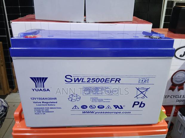 150 Ah Yuasa Lead Acid Battery - main view